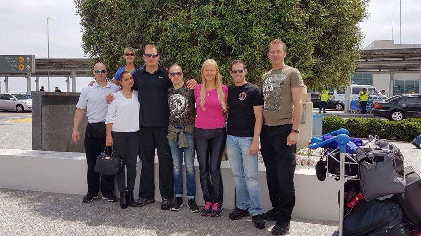 Shihan Darren Horvath in Cyprus for 1st Mediterranean Tai Kai