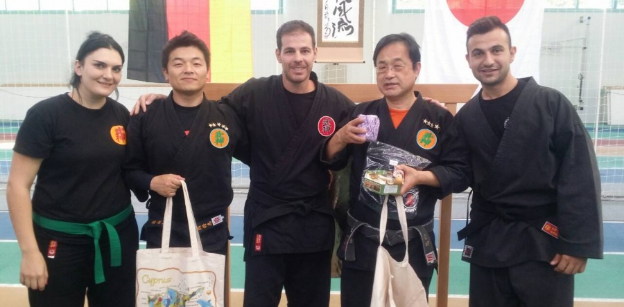 Σεμινάριο Yushu shihan Kogi Furuta και Shihan Shoshi Nakagawa