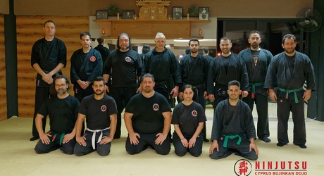 Limassol dojo welcomes Korinthos dojo